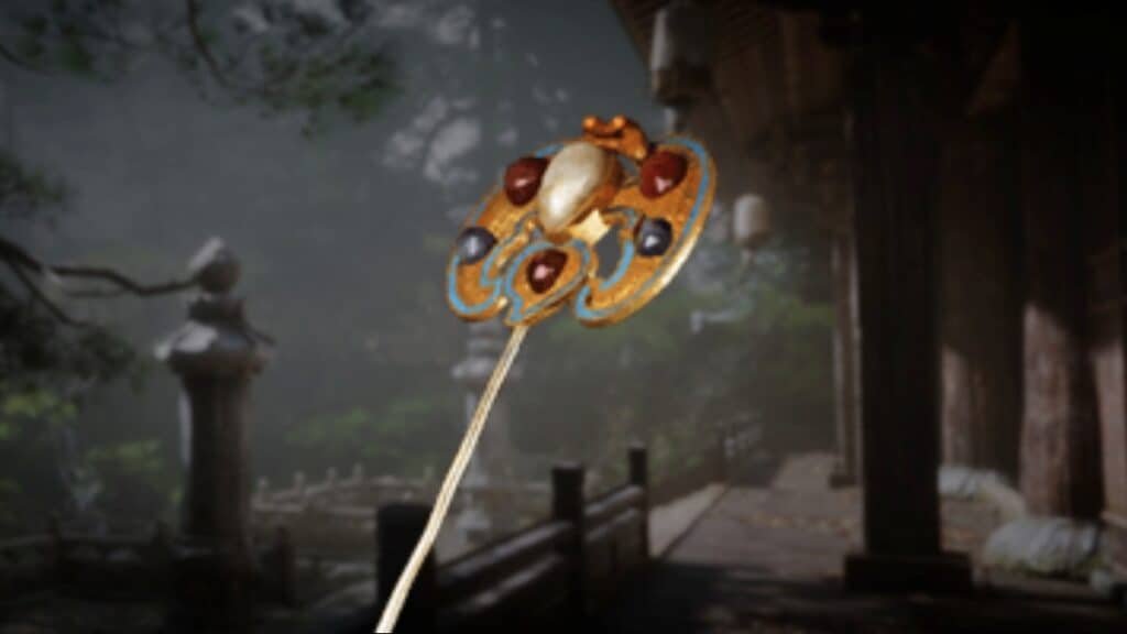 Black Myth Wukong Curios Goldflora Hairpin