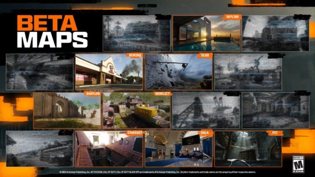 All Black Ops 6 Beta Maps