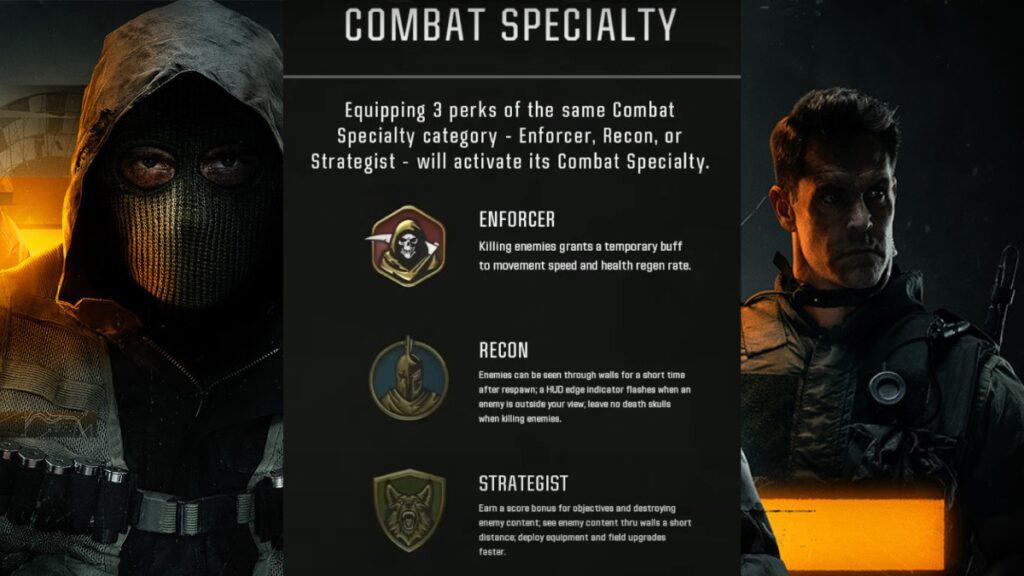 Black Ops 6 Multiplayer Perks Combat Specialties List