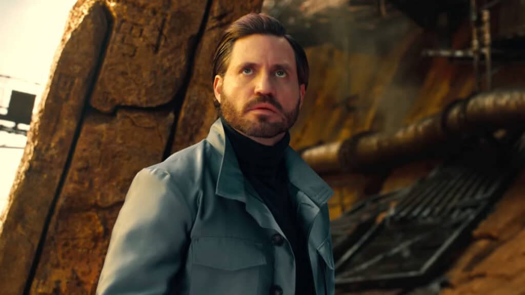 Edgar Ramírez as Atlas in Borderlands.