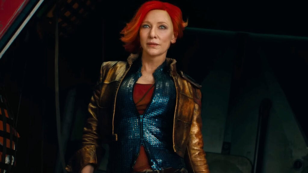 Cate Blanchett as Lilith in Borderlands, the adaptation of the video game franchise.