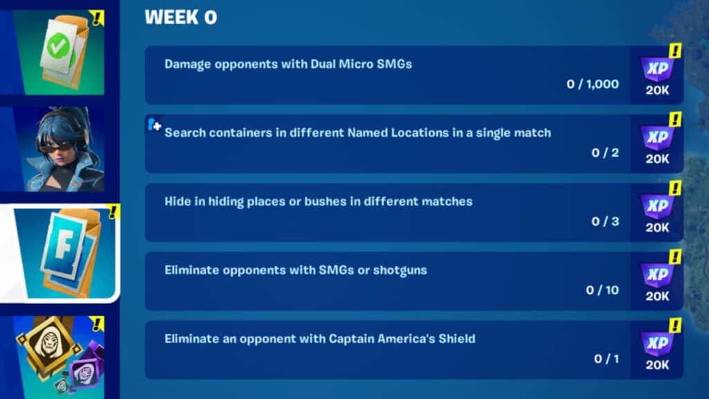 Week 0 Quests