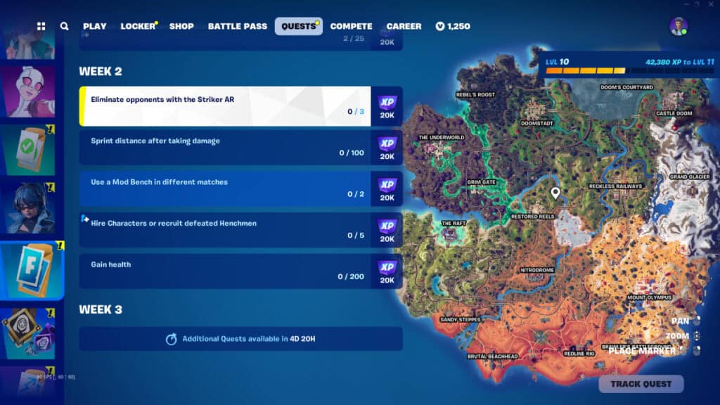 Fortnite Chapter 5 Season 4 Week 2 Quest Guide