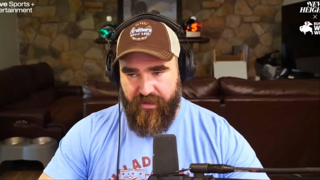 Jason Kelce on the New Heights Podcast