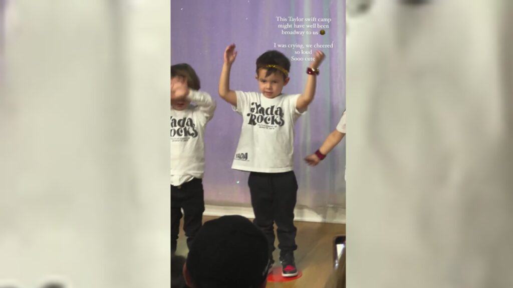 Jenna Dewan's son Callum dancing at the Youth Academy of Dramatic Arts