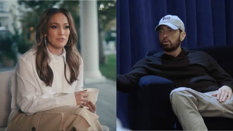 Jennifer Lopez and Eminem interviews