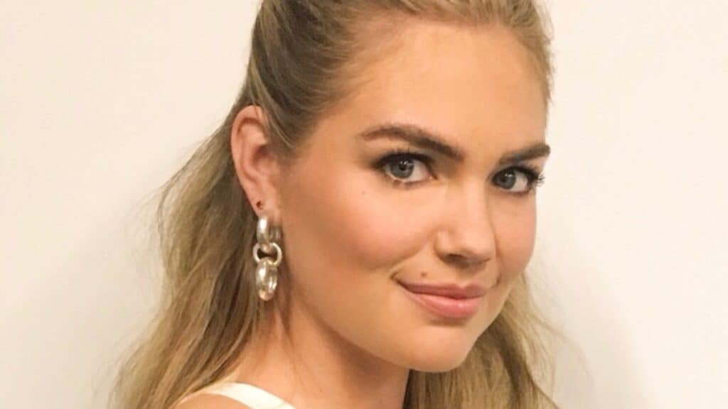 Kate Upton poses close up