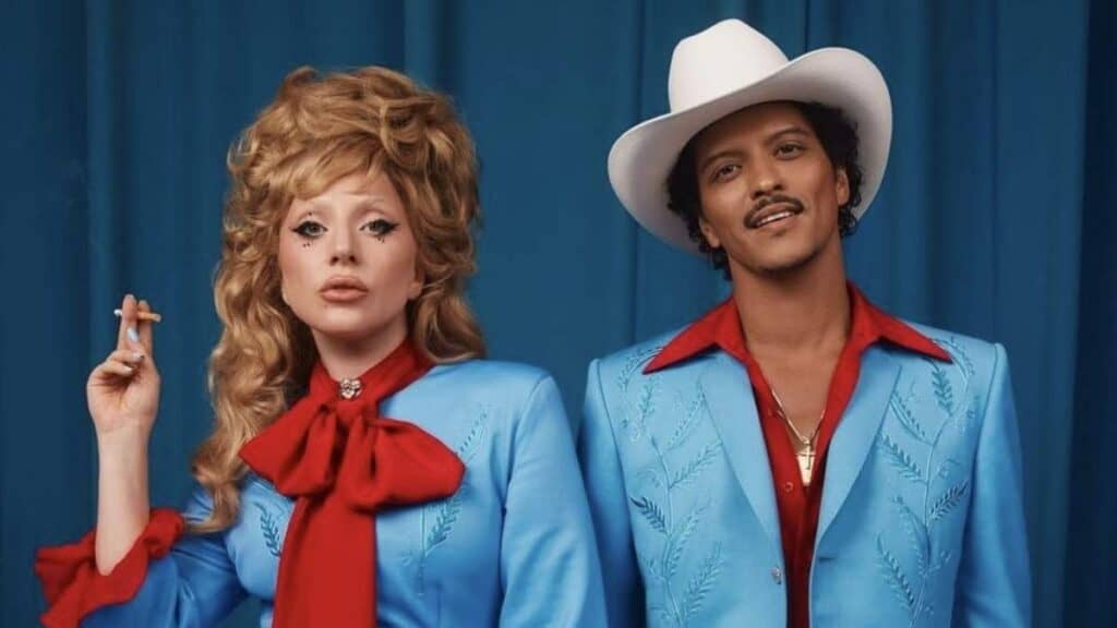 Lady Gaga and Bruno Mars