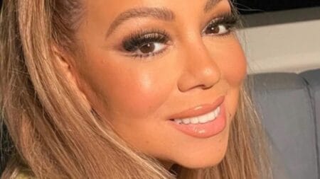 Mariah Carey close up