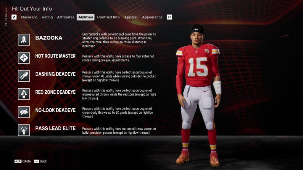 Patrick Mahomes Chiefs