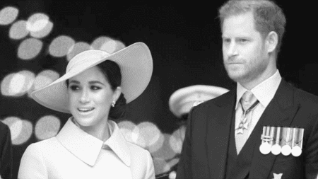 Prince Harry and Meghan Markle Attending an Event