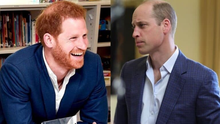 Prince Harry and Prince William both attended Robert Fellowes funeral