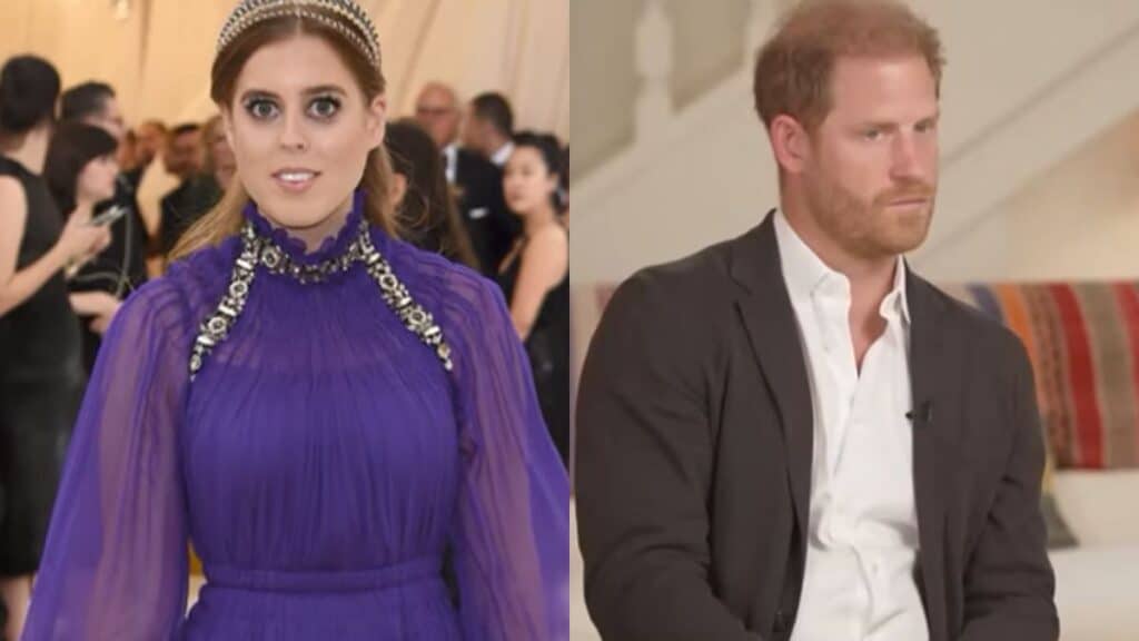 Princess Beatrice is maintaining the peace between Prince Harry and the Royal Family.