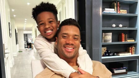 Russell Wilson and stepson Future, Russell Wilson family