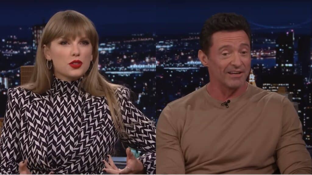 Taylor Swift and Hugh Jackman interviews