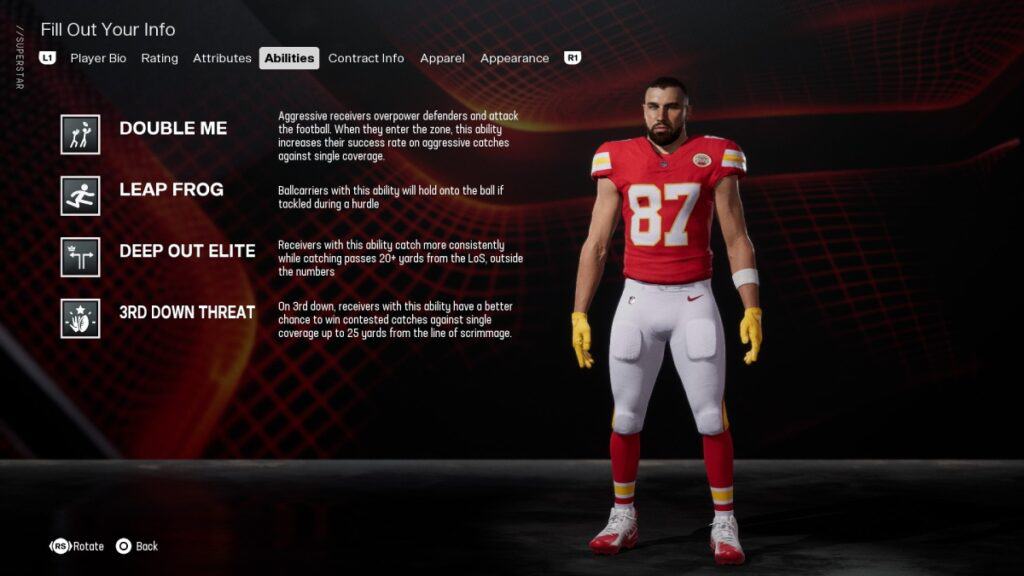 Travis Kelce Madden