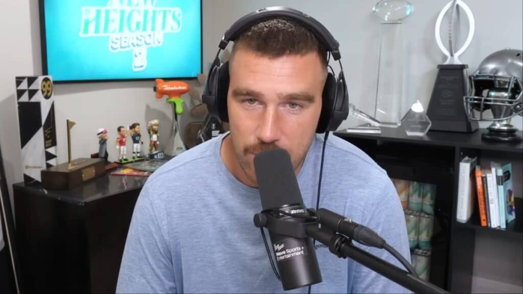 Travis Kelce on the New Heights Podcast