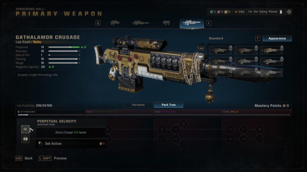 A detailed look at the Crusade Rifle