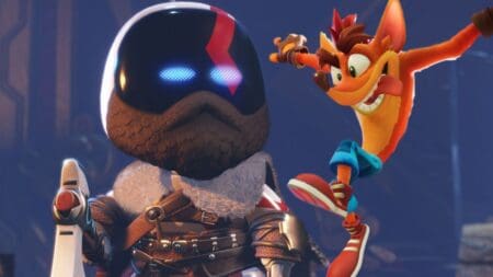 crash bandicoot astro bot pc kratos