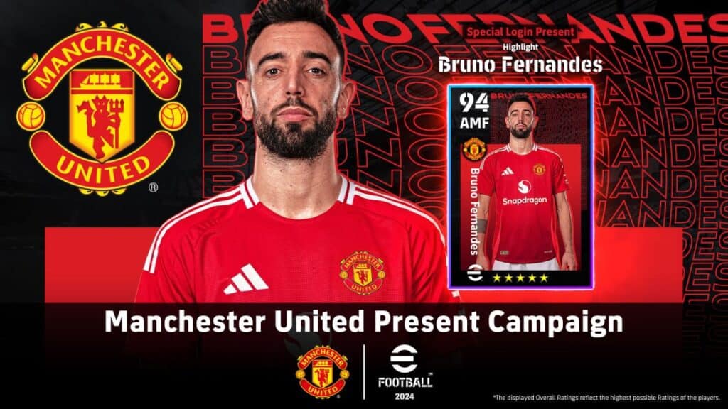 efootball manchester united fc konami