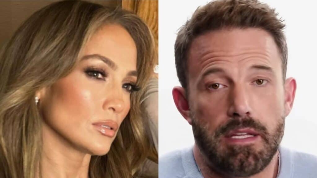 Jennifer Lopez and Ben Affleck