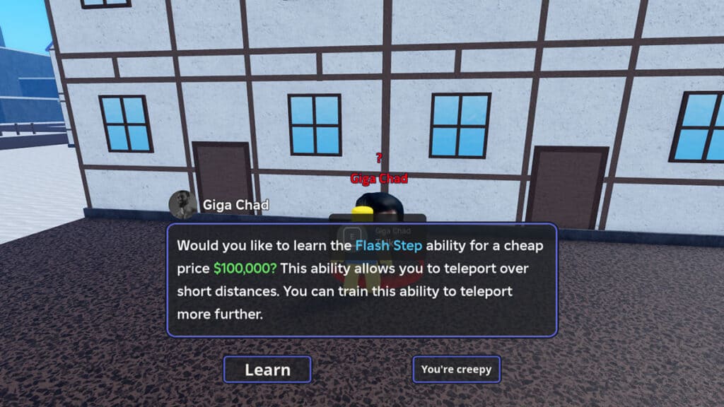 Where to Get Flash Step in Meme Sea Roblox