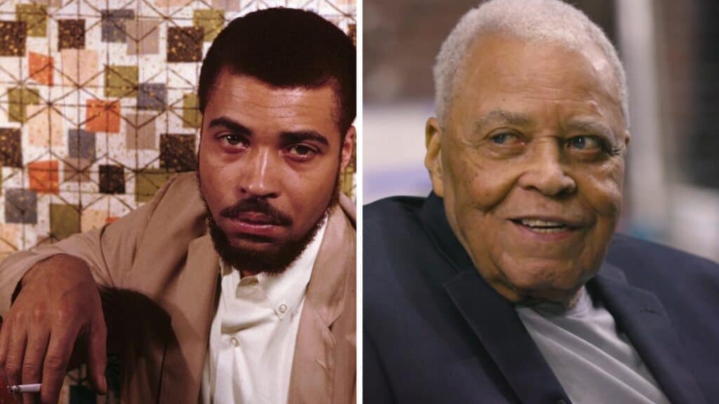 James Earl Jones in 1961 (L), James Earl Jones in 2023 (R)