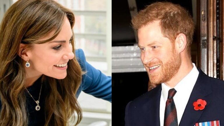 Kate Middleton and her brother-in-law Prince Harry.