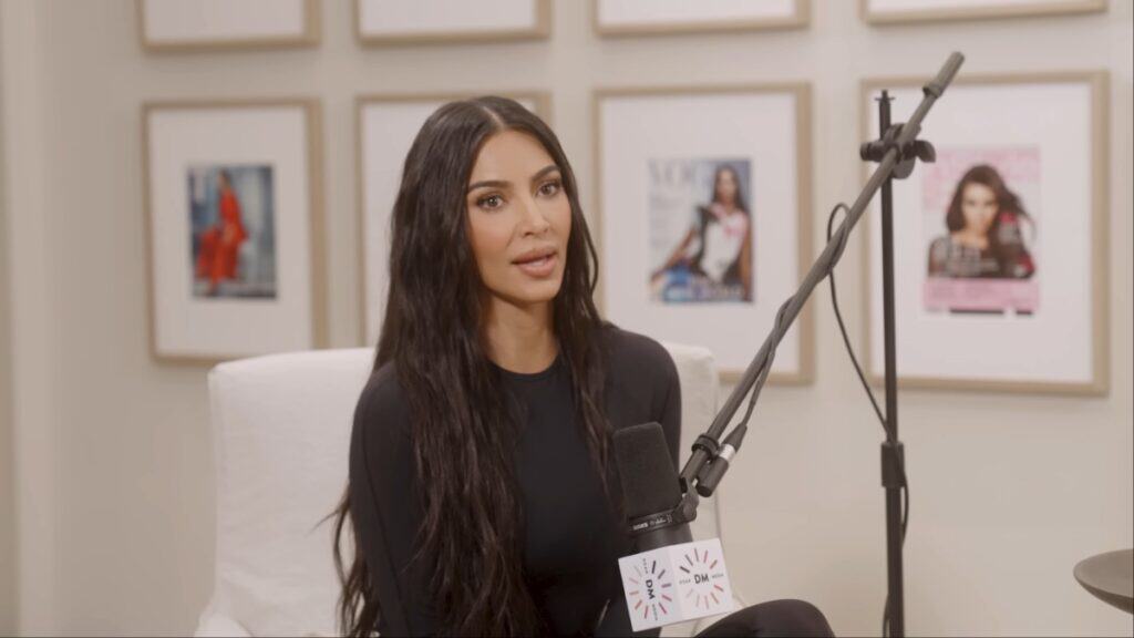 Kim Kardashian on the Not Skinny Not Fat Podcast