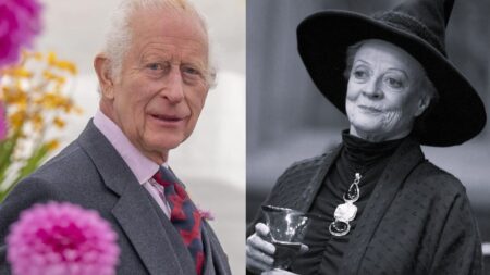 King Charles pay tribute to Harry Potter star Dame Maggie Smith.