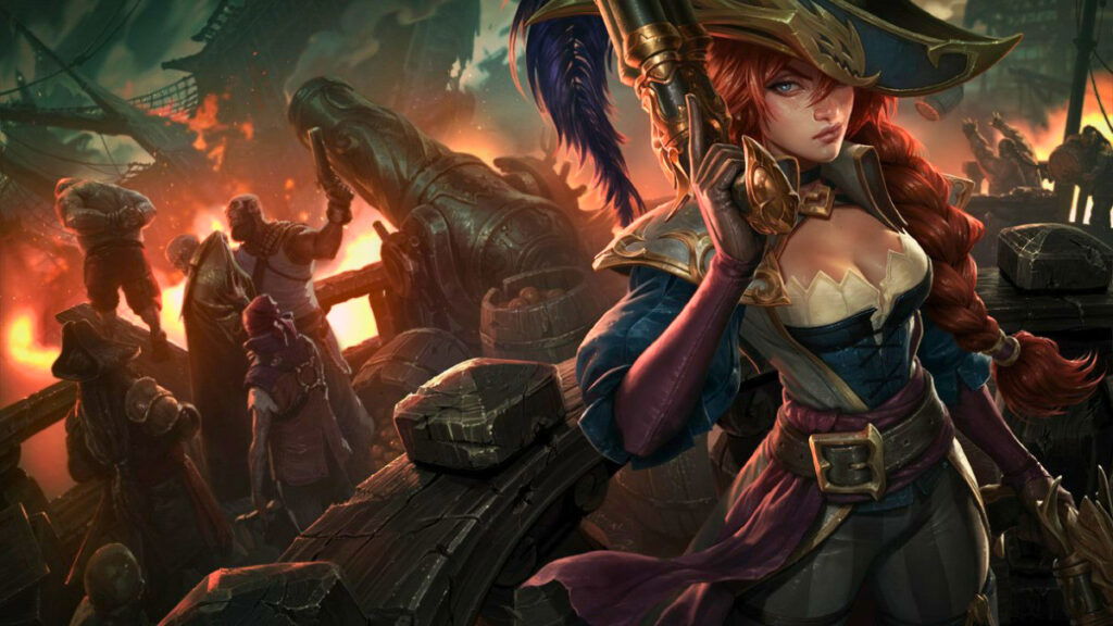 league beginners lane miss fortune