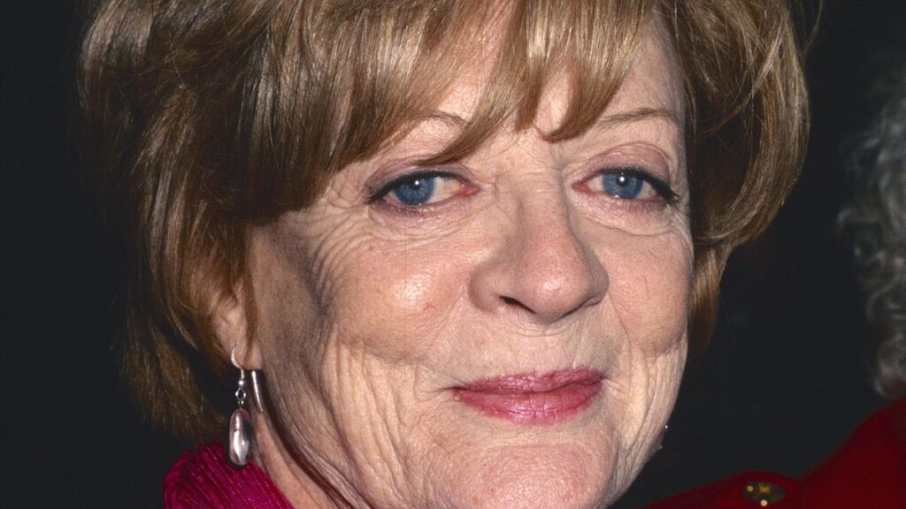 A close-up of Maggie Smith