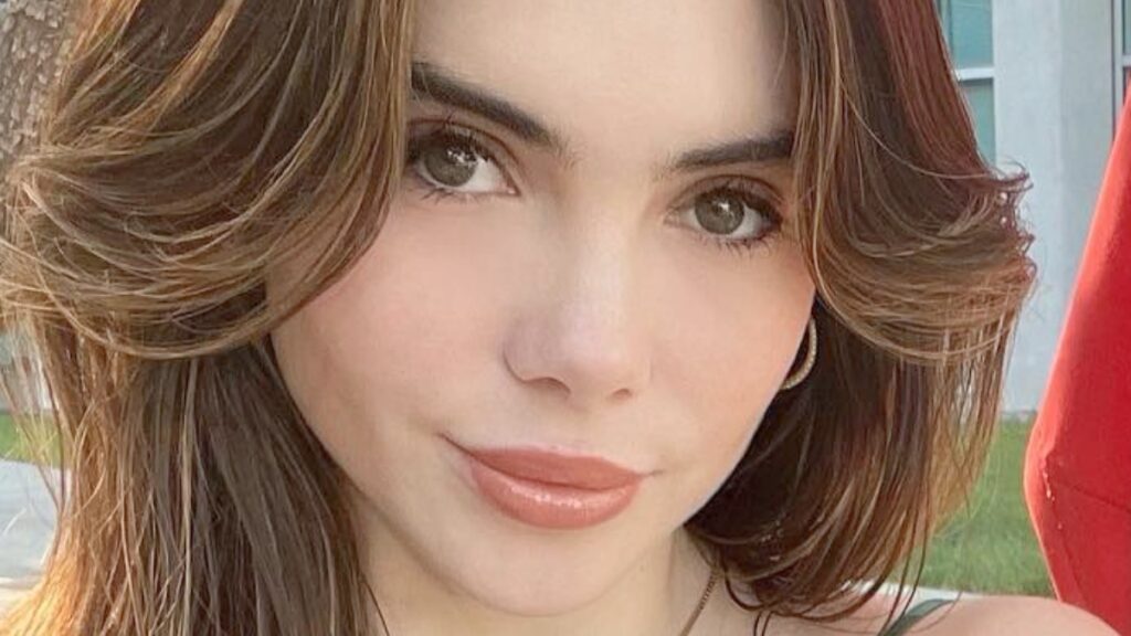 McKayla Maroney poses close up