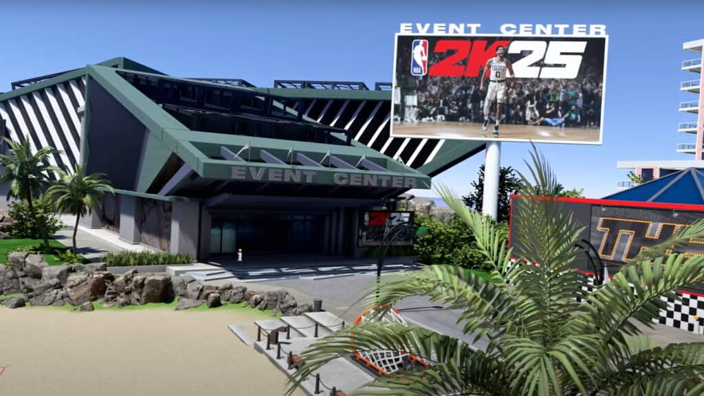 NBA 2K25 The City event center