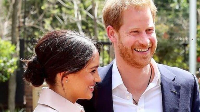 Prince Harry and his wife Meghan Markle