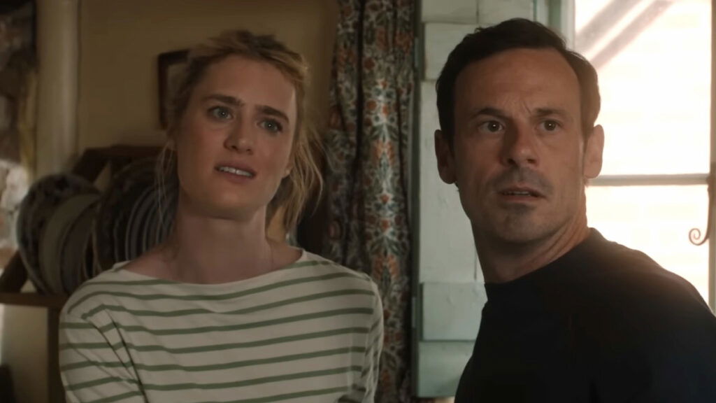 Mackenzie Davis and Scoot McNairy in Speak No Evil.