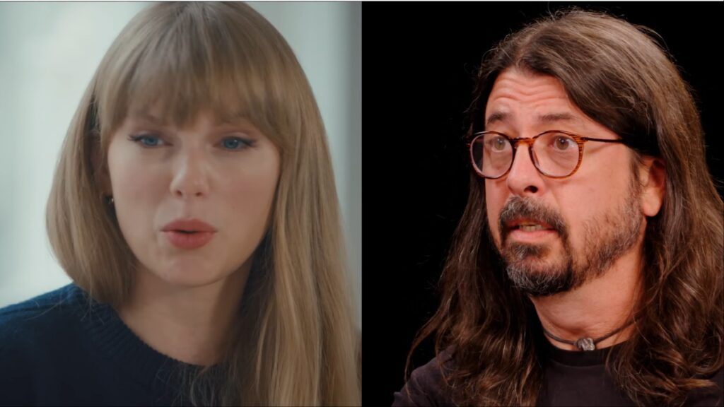 Taylor Swift and Dave Grohl interviews