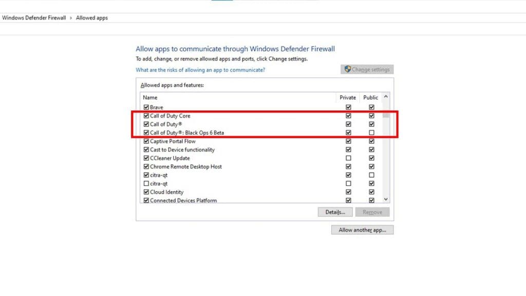 Allow Black Ops 6 Connection Through Firewall (PC)