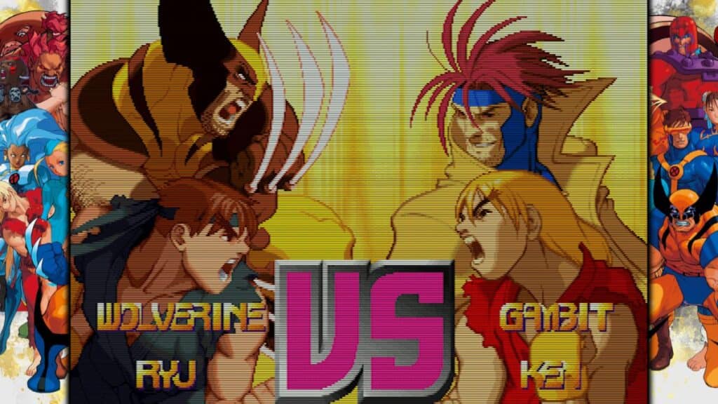 marvel vs. capcom fighting collection: arcade classics review vs screen