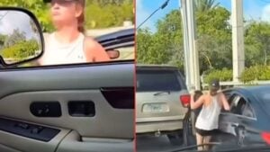 A Case of Road Rage Backfires on Woman In Viral Clip 'Justice Swerved'