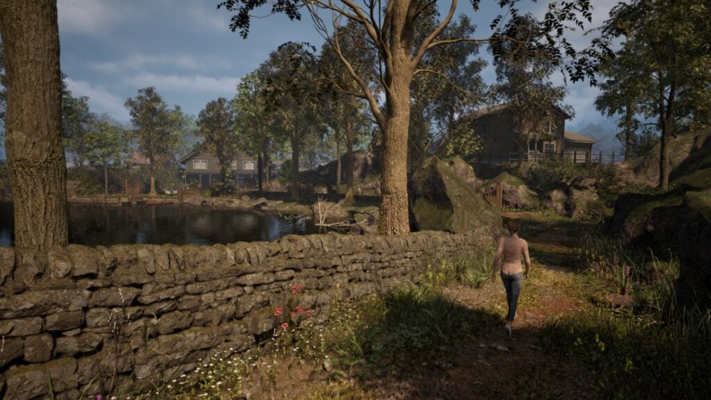 Alex takes a lakeside walk on a quiet day before the invasion in A Quiet Place: The Road Ahead