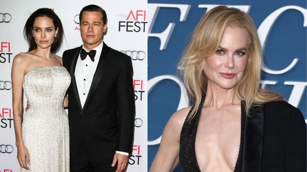 Brad Pitt is getting back at ex-wife Angelina Jolie by supporting Nicole Kidman in the upcoming Oscar race.