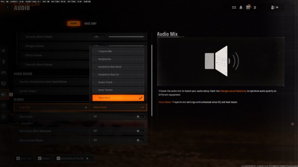 Best Black Ops 6 Audio Settings