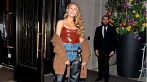 Blake Lively exits It Ends With Us in NYC