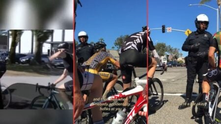 Cop Tells Group of Cyclists What We Are All Thinking 'This is Sooooo Satisfying'