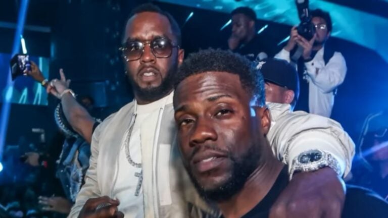 Diddy's ongoing sex trafficking probe has Kevin Hart at a loss for words.