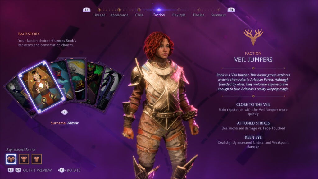 Veil Jumpers Faction in Dragon Age