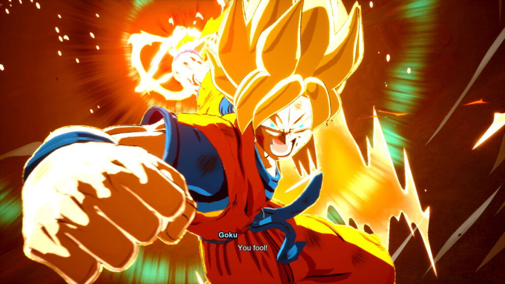 Super Saiyan Goku in Dragon Ball Sparking Zero