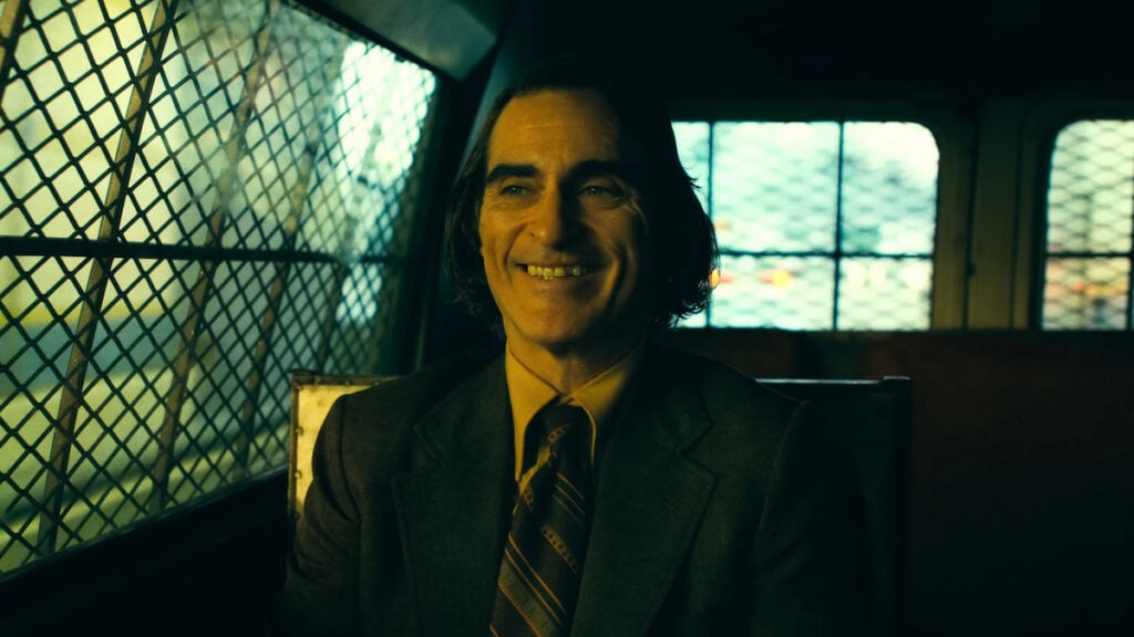 Joaquin Phoenix in Joker: Folie à Deux.