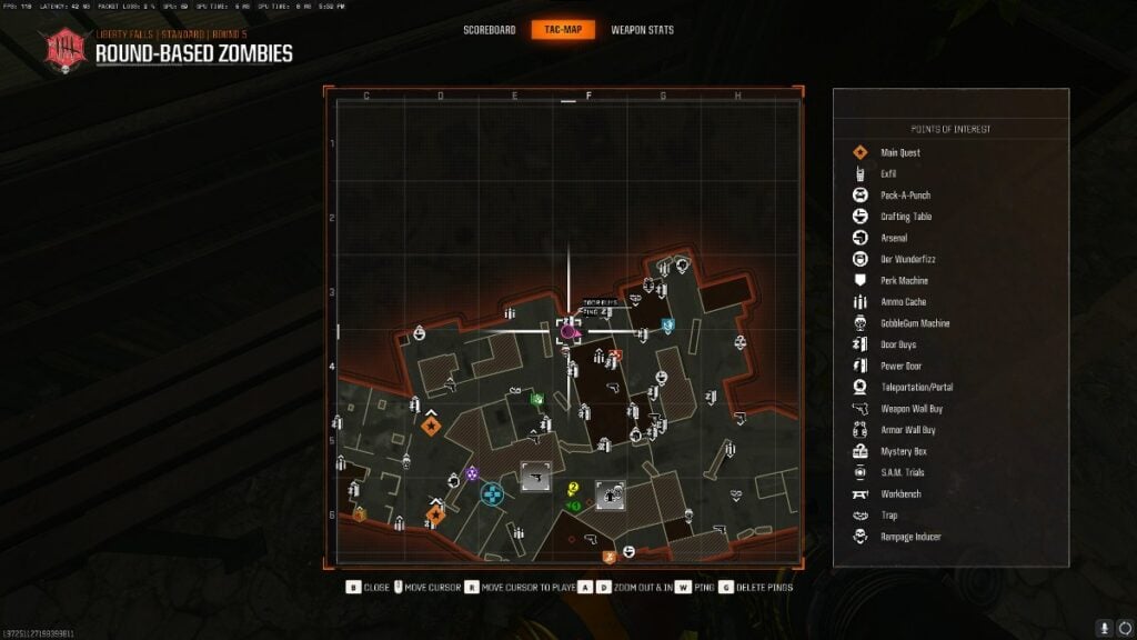 BO6 LF Zombies map